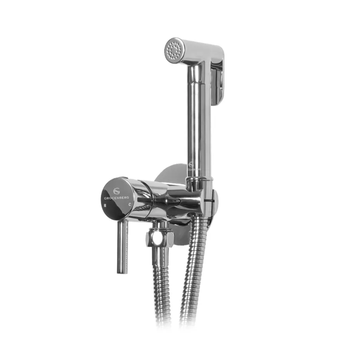 Гигиенический душ Grocenberg GB001CR со смесителем