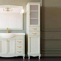 Пенал ValenHouse Эллина 40 R слоновая кость, фурнитура золото