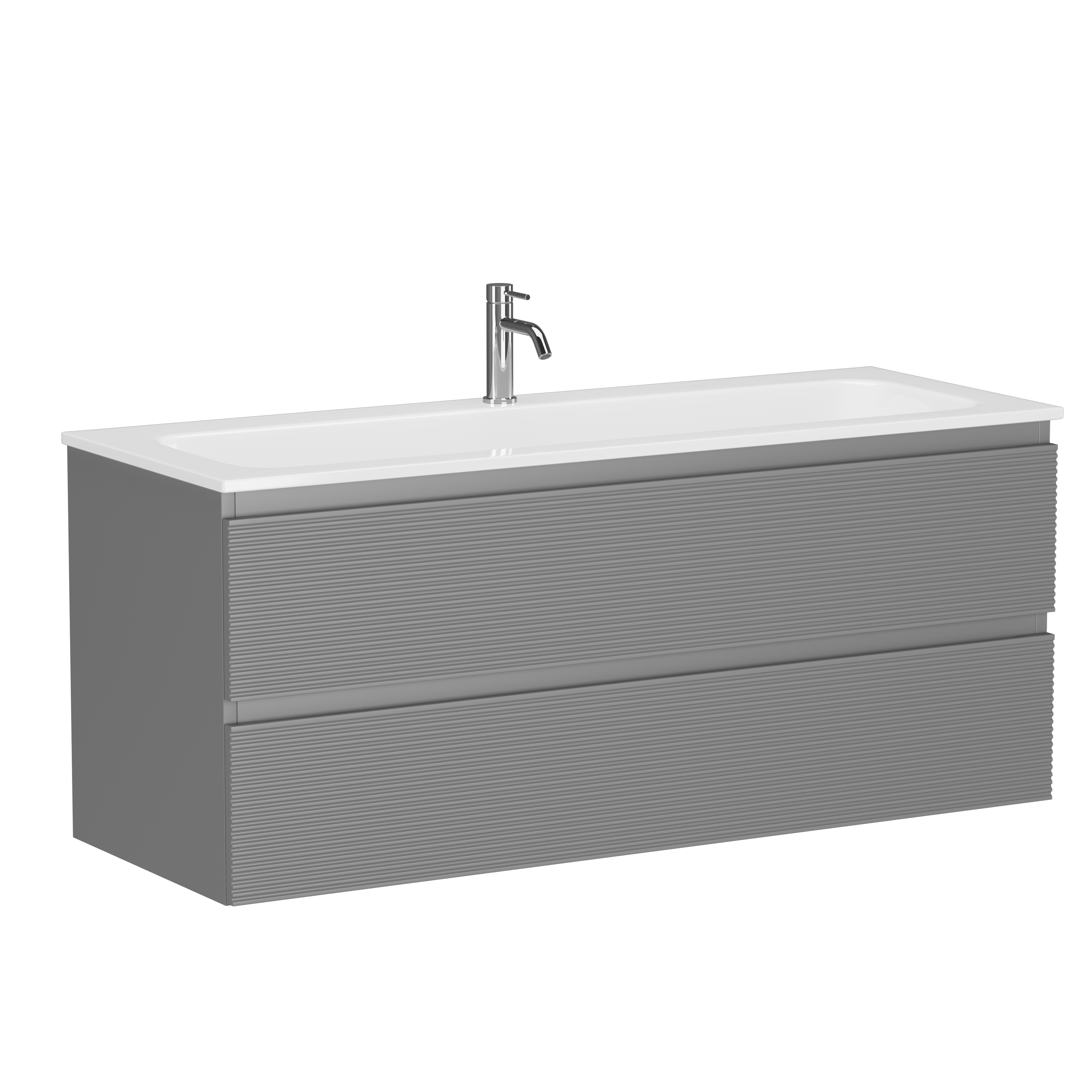 Тумба с раковиной Sancos Folk 120 Ergraut soft