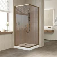 Душевой уголок Vegas Glass ZA TUR NOVO 100 05 05 профиль бронза, стекло бронза
