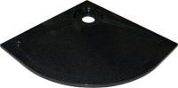 Поддон для душа GuteWetter Deluxe 100x100x4 R черный