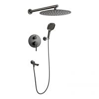 Душевая система Filarete Roun FL1026BG, графит