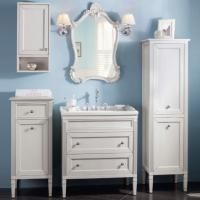 Мебель для ванной Caprigo Albion Promo 70 bianco-grigio с ящиками