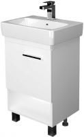Тумба под раковину 1MarKa Tera 60Н напольная, белый глянец