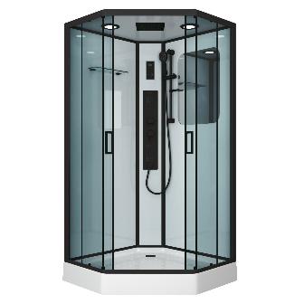 Новинки душевых кабин Niagara Premium с чёрным профилем!