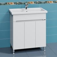 Тумба с раковиной СанТа Лондон 80 напольная