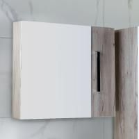 Зеркало-шкаф Onika Нео 80.00 белый, дуб серый крафт