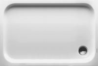 Поддон для душа Duravit D-code 120х80, с сифоном и ножками
