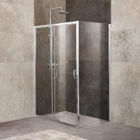 Душевой уголок BelBagno Unique-AH-1-120/135-80-C-Cr