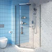 Душевой уголок Iddis Steel STE8SS9i23 90х90 см, сатин