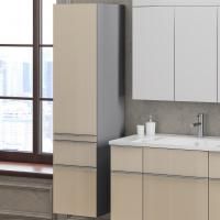 Пенал Opadiris Кристалл 30 бежевый, L