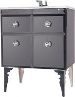 Тумба под раковину Bellezza Луссо 65 черная