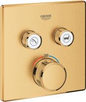 Смеситель для ванны Grohe Grohtherm SmartControl 29124GN0 термостат, холодный рассвет
