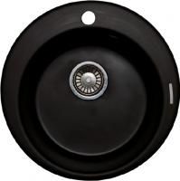 Мойка кухонная Lava R1 чёрный металлик