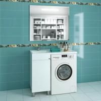 Мебель для ванной СанТа Марс 38 напольная, для стиральной машины