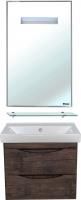 Мебель для ванной Bellezza Санриса 60 подвесная, орех