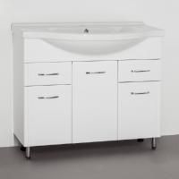 Тумба под раковину Style Line Эко Стандарт №26 100 белая