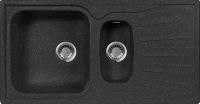 Мойка кухонная AquaGranitEx M-09к черная