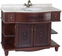 Тумба с раковиной Bellezza Аврора 115 вишня