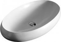 Накладная раковина Hidra Ceramica Tao белая, 75 см