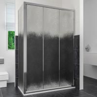 Душевой уголок RGW Classic CL-40 (1360-1410)х900 профиль хром, стекло шиншилла