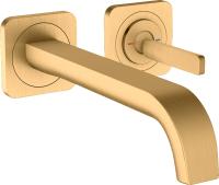 Смеситель для раковины Axor Citterio E 36106950 шлифованная медь