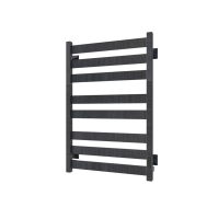 Полотенцесушитель электрический Veconi Piatto 50/80, графит брашинг