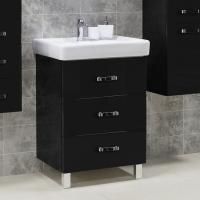 Тумба под раковину Aquaton Америна М 60 черная