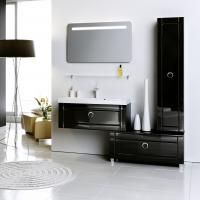 Мебель для ванной Aqwella 5 stars Инфинити 100 черная