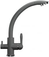 Смеситель для кухни Ulgran U-017 309 темно-серый