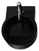 Раковина Vitruvit Turlaa nero lucido