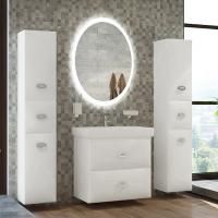 Мебель для ванной Marka One Ovale 70П White