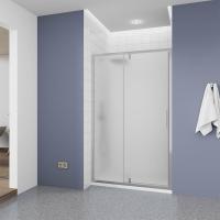 Душевая дверь в нишу Veconi Ottimo P20 CH OP20CH-100-07-C9, профиль хром, стекло матовое