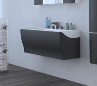 Тумба под раковину Aquaton Ондина 100 графит
