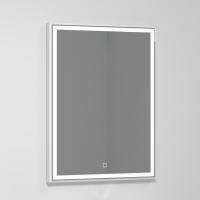 Зеркало Vod-Ok Лайт 60 белое, с подсветкой