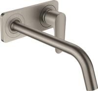 Смеситель для раковины Axor Citterio M 34115800 сталь