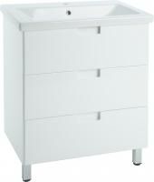 Тумба с раковиной Bellezza Пегас 70 напольная, белая