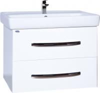 Тумба с раковиной Bellezza Рокко 80 подвесная, белая