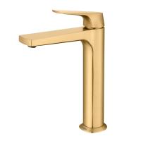 Смеситель для раковины Raglo R07.15.03 сатин золотой