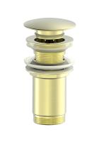 Донный клапан для раковины Wonzon & Woghand WW-88SS09-BG с переливом