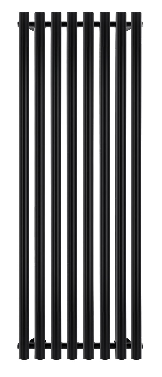 Дизайн-радиатор водяной Secado Бергамо плюс 8 1000/400, черный матовый