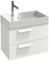 Тумба с раковиной Jacob Delafon Rythmik 60х46 белый блестящий