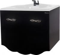 Тумба под раковину Bellezza Версаль 100 черная 1 внутренний ящик