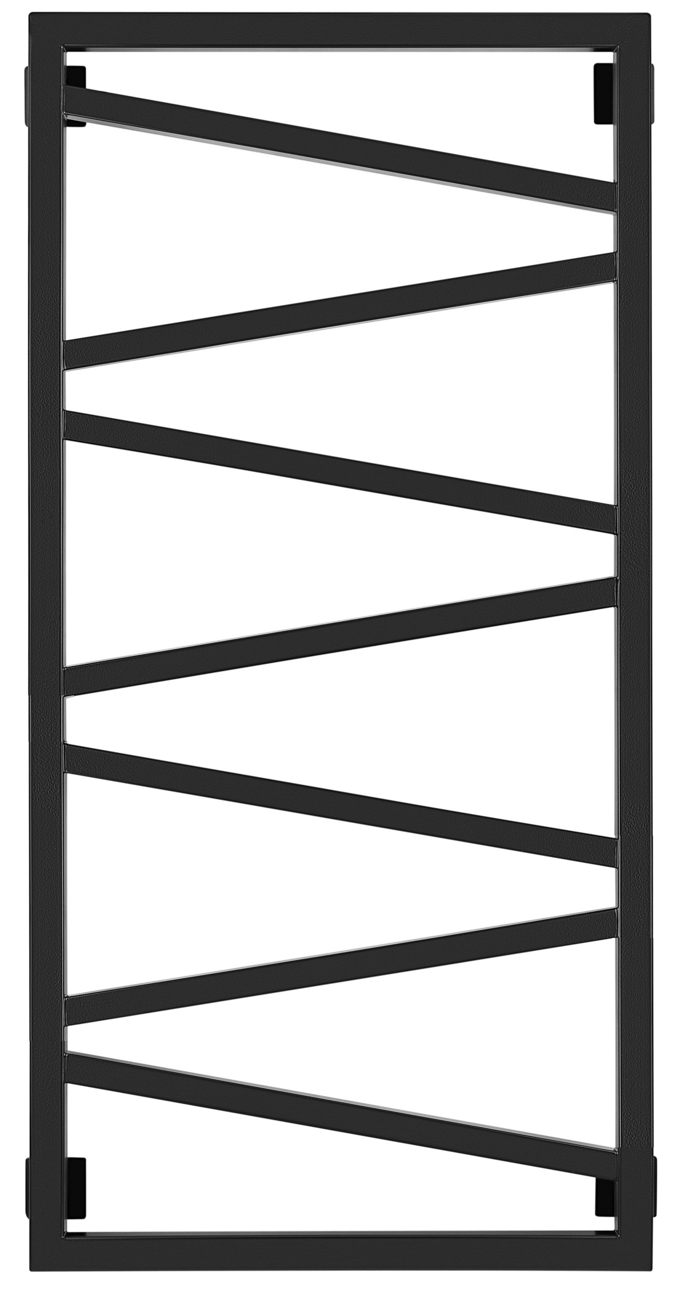 Полотенцесушитель электрический Secado Мирано 120/50 L, черный матовый Полотенцесушитель электрический Secado Мирано 120/50 L, черный матовый