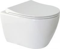 Унитаз подвесной Berges Geo 082101 тонкое сиденье