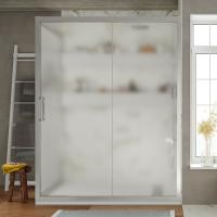 Душевой уголок Stworki Эстерсунд 160x80 см профиль хром матовый, стекло матовое