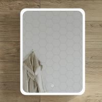 Зеркало-шкаф Stworki Монтре 60 с подсветкой, сенсорное