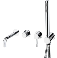 Смеситель для ванны Boheme Uno 464-3-CR