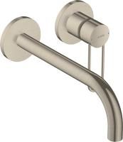 Смеситель для раковины Axor Uno 38122820 шлифованный никель