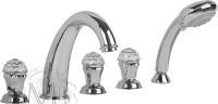Смеситель на борт ванны Migliore Korona Swarovski ML.KRN-4780 Cr